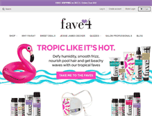 Tablet Screenshot of fave4.com
